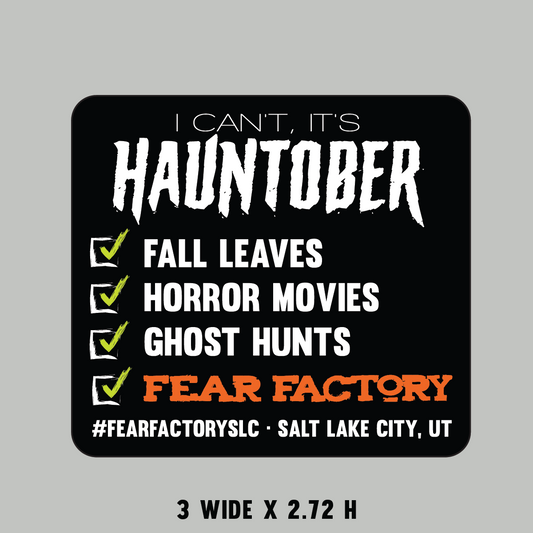 Hauntober Sticker