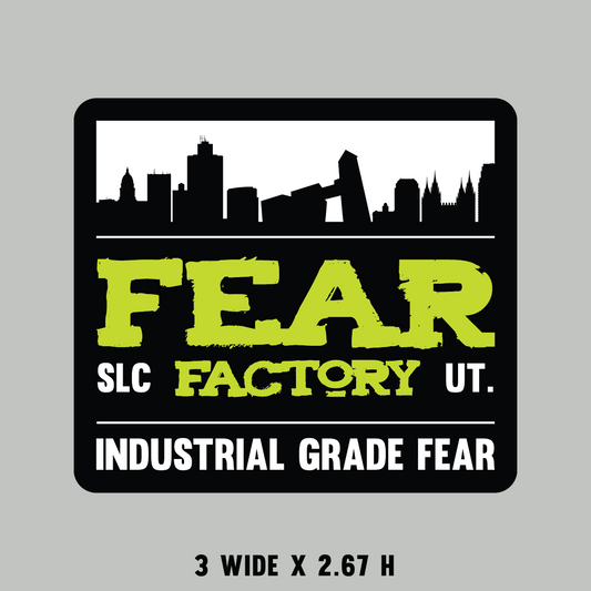 Green Fear in the City Sticker