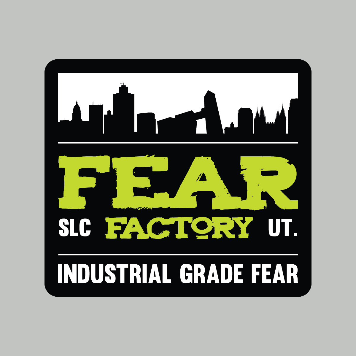 Green Fear in the City Sticker